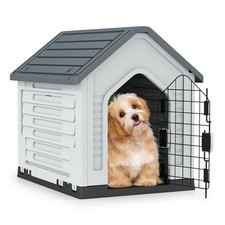 COSTWAY Plastic Dog House
