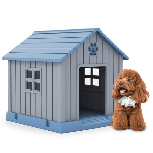 Small dog house plastic kennel - dog,