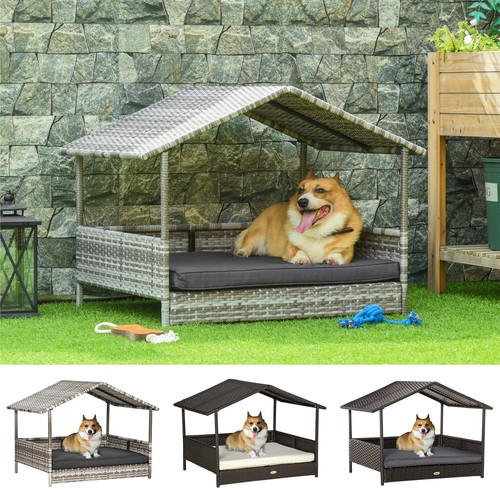 Wicker dog house - wicker, pet