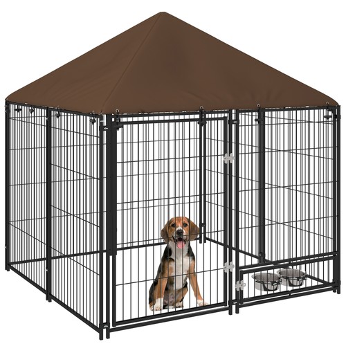 Pawhut outdoor dog - dog, house