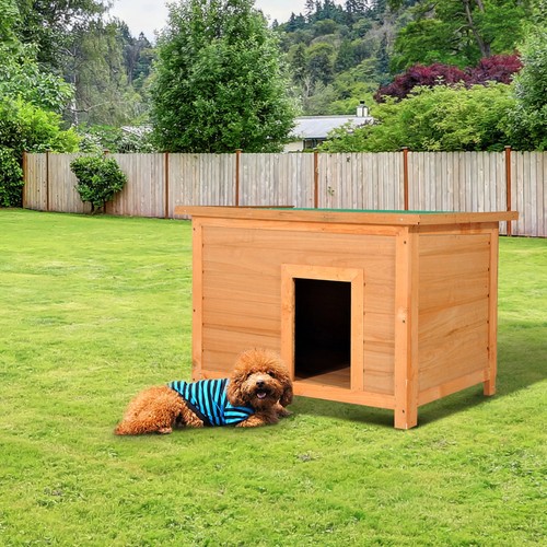 Wooden dog cat - dog, kennel