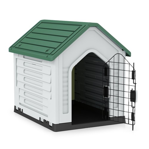 Costway plastic dog house - plastic,