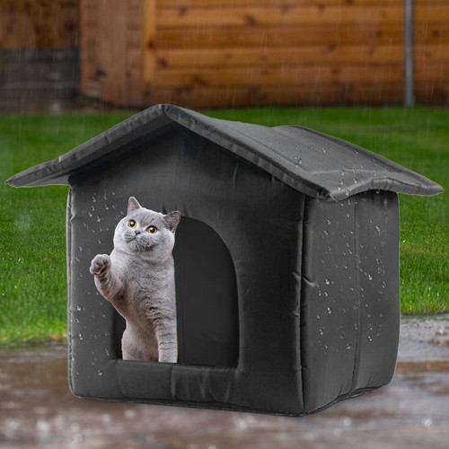 Outdoor cat house waterproof - cat,